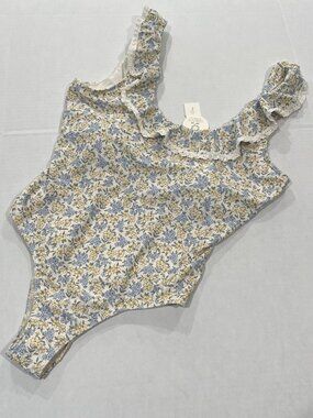 Womens - XL - NWT Rylee + Cru Margaret One-Piece Swimsuit in Bloom